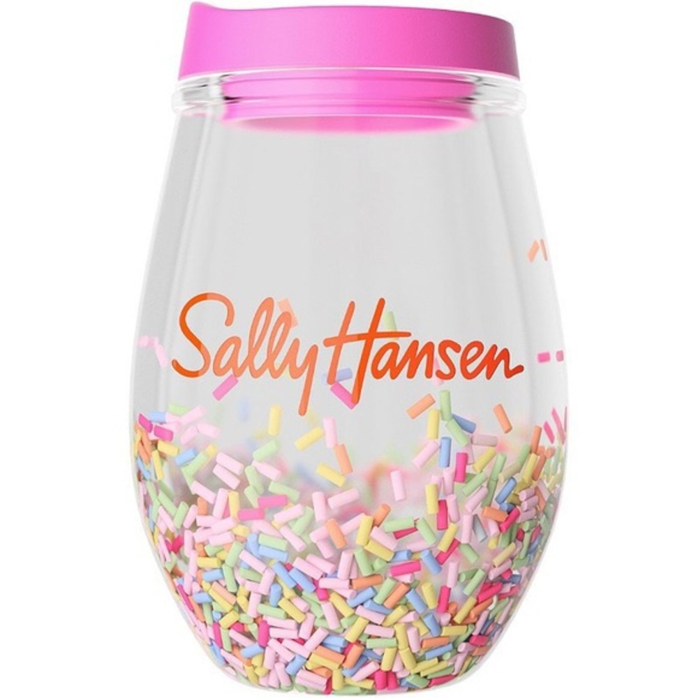 Pink Sprinkle Wine Tumbler
